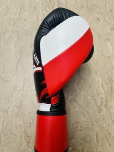 Guantes de Boxeo Profesionales de Competición, Cuero Premium, Cierre Ajustable de Velcro, Unisex, para Kickboxing y Muay Thai - Product Image 2