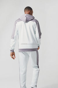 Hot <b>Sale</b> Custom New Arrival Track Suit Soccer Men Tracksuits Logo Tech Fleece Zip Plain Jogging Men Tracksuit Men Hoodies - Product Image 5