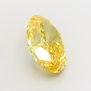 Diamante Amarillo Intenso de Lujo, 5.54 Quilates, Corte Oval Modificado, Excelente Pulido, Claridad VS1, Cultivado en Laboratorio, Certificado CVD, Gema Suelta - Product Image 4