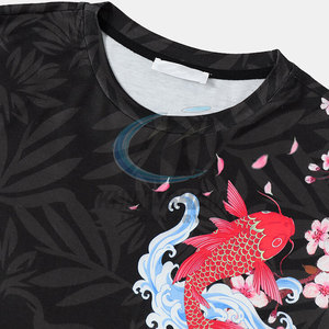 Camiseta Casual de Diseño Profesional para Hombre, Estilo 2024, Tejido Transpirable y Ecológico de Poliéster/Algodón, Alta Calidad para Adultos - Product Image 3