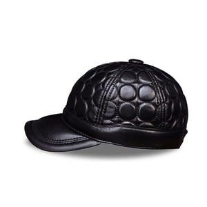 Gorras de Béisbol de Cuero Genuino Jimieson de Alta Calidad Personalizadas, Gorras para Adultos con Bordado 3D, Diseño de Logotipo Curvo y Hebilla Metálica - Product Image 6