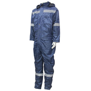 Pantalon de travail unisexe d'hiver imperméable et respirant en polyester et coton rembourré, vêtements de travail thermiques pour la protection contre le froid - Product Image 2