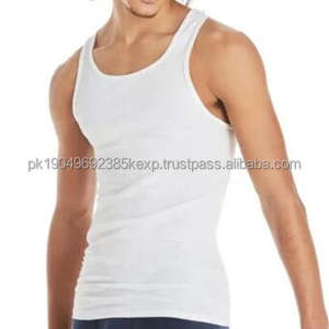 100% Polyester Jersey Men's tank Top Men's Clothes Summer Sleeveless T Shirt - Product Image 2