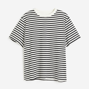 Wholesale Custom Logo High Quality Half Sleeve Cotton Oversized crop top round <b>neck</b> <b>light</b> weight - Product Image 5