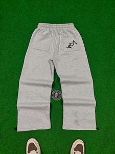 Top-Quality Straight Leg Jogger With Crossstitch Baggy Drawstring Embroidery Logo Adjustable Drawstrings With Custom <b>Toggles</b> - Product Image 3