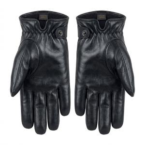 Guantes de Cuero Genuino Personalizados para Hombre/Mujer, Nuevos Guantes de Invierno para Exteriores, con Función de Pantalla Táctil, Ecológicos, Térmicos y Lisos - Product Image 2