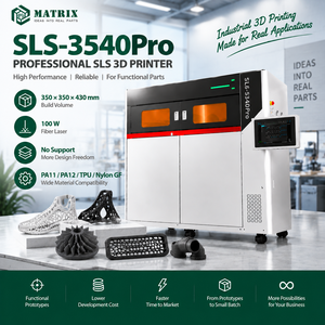 เครื่องพิมพ์ 3 มิติ SLS สำหรับงานอุตสาหกรรม ขนาดการพิมพ์ 350×350×430 มม. สำหรับการผลิตชิ้นส่วนไนลอนที่ใช้งานได้จริง - Product Image 1