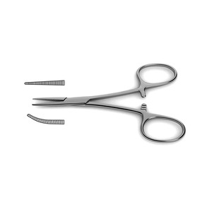 Pinces hémostatiques micro-vasculaires OEM Premium STR CVD en acier inoxydable, instrument chirurgical, pince à vaisseaux fins CE - Product Image 6
