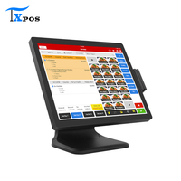Monitor de Pantalla Táctil LED de 17.3 Pulgadas, USB Cap 10-Pt, Monitor de Pantalla Táctil Android para Sistema POS
