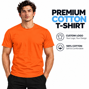 Camiseta de hombre de corte holgado de algodón, estilo vintage streetwear, de gramaje alto, con efecto descolorido por el sol y lavado ácido, lisa, sin estampado, para bordar - Product Image 3