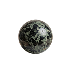 Sphère de tourmaline naturelle en quartz, cabochon, pierre précieuse en vrac pour la décoration de bijoux - Product Image 1