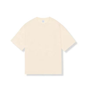 T-shirts décontractés pour hommes 100 % coton, respirants, à manches américaines, avec logo personnalisé, conception OEM USA - Product Image 1