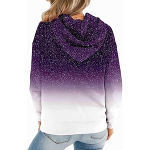 Women Hooded Sweatshirt Solid <b>Mint</b> <b>Green</b> Knitted 100% Cotton Casual Winter Wear Pocket Design Quick Dry Eco-Friendly Waterproof - Product Image 5