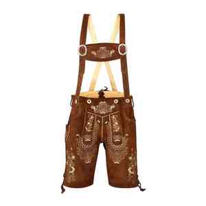 ชุดเลเดอร์โฮเซินแท้สำหรับผู้หญิง พร้อมบริการออกแบบโลโก้ตามสั่ง – ชุดแบบดั้งเดิมสำหรับเทศกาลอ็อกโทเบอร์เฟสต์ของชาวบาวาเรีย - Product Image 4