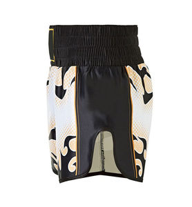 Shorts de combat MMA à imprimé léopard, taille élastique, coupe régulière, polyester et coton extensible, séchage rapide pour hommes adultes - Product Image 5