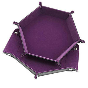 Bandeja de Cuero para Dados y Monedas - Ecológica, Color Personalizado, Alta Calidad, Unisex - Product Image 4