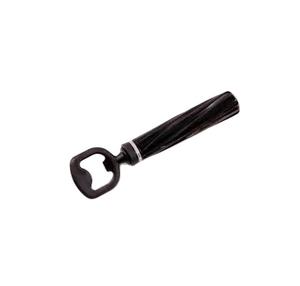 Abrebotellas de cuerno de búfalo real ecológico de lujo vintage con accesorio de barra de acero inoxidable - Product Image 1