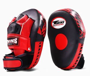 Oem Custom Made Best Selling High Quality Eco-Friendly Durable Genuine Leather EVA All Seasons Boxing Focus Mitts Target <b>Pads</b> - Product Image 1