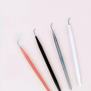 Peigne séparateur de cils en acier inoxydable personnalisé avec logo, végétalien, durable, pour extensions de cils et rehaussement des sourcils, permanente rapide 5-8 min, OEM/ODM - Product Image 5