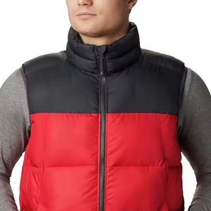Gilet matelassé chaud pour homme, veste coupe-vent d'hiver de haute qualité, vêtement d'extérieur respirant, veste sans manches décontractée matelassée - Product Image 4