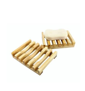 Best Quality Wood Soap Holder Natural Two-piece Customized Color Soap <b>Tray</b> Best price - Product Image 1