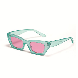 Lmamba 95190, Gafas de Sol Unisex de Alta Calidad con Diseño Moderno, Logotipo Personalizado de Marca, Estilo Vintage Ojo de Gato, Tendencia Urbana - Product Image 5