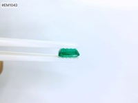 Zambian Origin 3A Green Emerald Natural Emerald Octagon Faceted Cut 3.52ct Batu Permata Longgar Berkualitas Tinggi Untuk Perhiasan Kustom.
