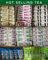 OEM tas teh mawar buah menyala kulit Lemon alami jerawat pemutih kulit teh Herbal
