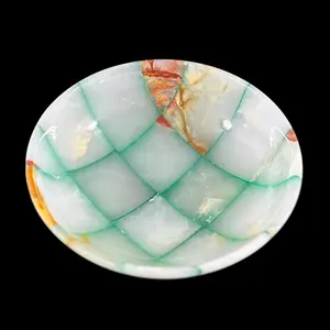 Bol en onyx qui rehausse son attrait dans la décoration bien-être et la vie consciente - Prix de gros - Product Image 3