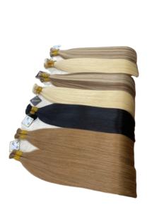 Venta al por mayor vietnamita recto HD encaje suelto de onda profunda peluca doble dibujado I Tip extensiones de cabello crudo sin enredos - Product Image 5