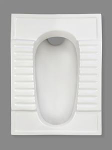 Inodoro Cerámico Premium Orissa, Tipo Squat, Montado en el Suelo, Antiolores, con Descarga por Gravedad, Estándar Internacional - Product Image 2