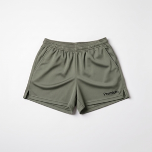 Custom <b>Women's</b> 100% Polyester <b>Shorts</b> Casual Summer Sports <b>Shorts</b> Soft Breathable Fabric Elastic Waist OEM Manufacturer - Product Image 5