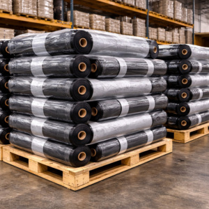 Mulch Film | Agricultural Mulching Film | Black Silver Plastic Film for Weed Control & <b>Soil</b> Protection - Product Image 4