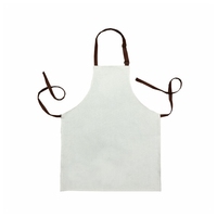 Celemek Sederhana Ringan dan Bernapas dengan Satu Kantong, Tali Leher yang Dapat Disesuaikan, Dapat Dicuci dengan Mesin, Terbuat dari Katun untuk Memasak, Rumah, Hotel, dan Penggunaan Sehari-hari.