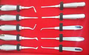 เครื่องมือถอนรากฟัน เครื่องมือผ่าตัดทางทันตกรรม อุปกรณ์ถอนฟัน - Product Image 5