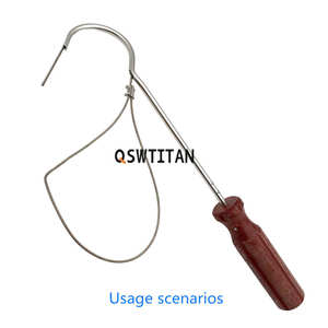 Guide-fils orthopédique pour la chirurgie traumatique, instruments orthopédiques vétérinaires, tailles grande, moyenne, petite, par Dentavex - Product Image 6