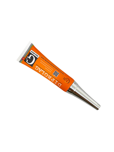 Tube d'emballage en plastique orange 10g avec fermeture à sertir pour crème et gel - Product Image 5