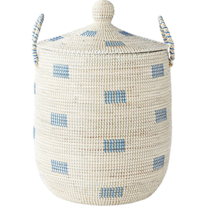 Handmade Luxury Decorative Seagrass Storage <b>Basket</b> Natural Eco-Friendly Durable Lightweight <b>Foldable</b> Organizer Home Organization - Product Image 5