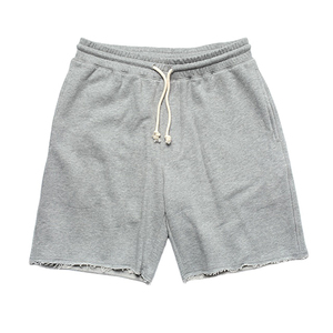 Shorts Bermuda en coton noir uni pour homme avec cordon de serrage à la taille et poches, style décontracté, taille mi-haute, tissu respirant - Product Image 3