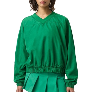 เสื้อแจ็คเก็ตครอปผู้ชายแฟชั่นสั่งทำพิเศษ คุณภาพสูง สวมใส่สบาย อุ่นในฤดูหนาว มีซิปครึ่งตัว ทรงหลวม ผ้าโพลีเอสเตอร์/คอตตอน แห้งเร็ว - Product Image 1