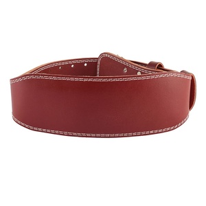 Cinturón de Cuero para Levantamiento de Pesas con Cierre de Hebilla para Entrenamiento de Fuerza, Soporte Lumbar Unisex - Product Image 2