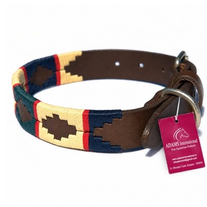 Premium <b>Leather</b> <b>Dog</b> <b>Collar</b> Adjustable Pet <b>Collar</b> Durable Handmade Design Custom <b>Dog</b> <b>Collar</b> Wholesale Manufacturer & Exporter - Product Image 1