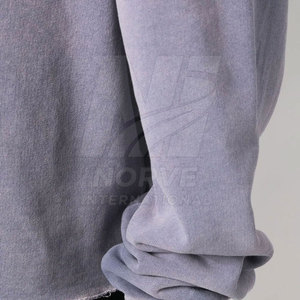 Casual Everyday Men Acid Wash Hoodies Featuring Relaxed Cotton Blended Material For Comfortable Travel Outdoor And Street Wear - Product Image 6