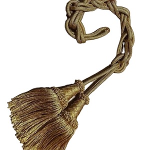 Flecos de alambre dorado personalizados al por mayor OEM de 1-6 pulgadas, flecos de borlas de alta calidad para uso en prendas de vestir - Product Image 4
