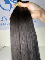 NiceHair Extensiones de Cabello Humano Virgen 100% Natural Sin Procesar, Liso Natural y Ondulado, para Trenzas, Alta Calidad, Super Doble