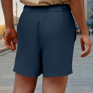 Shorts décontractés pour hommes en coton 100% écologique de haute qualité, avec cordon de serrage, style streetwear, design personnalisé, respirant et séchage rapide - Product Image 2