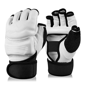 Guantes de medio dedo con correa ajustable para muñeca para Taekwondo, personalizables, gran oferta, guantes de Taekwondo con MOQ bajo - Product Image 1