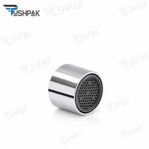 Aérateur Premium PUSHPAK TURNOMATICS PT 2218 en laiton naturel pour robinet – Contrôle du débit d'eau, jet fluide, conception durable, installation facile - Product Image 3