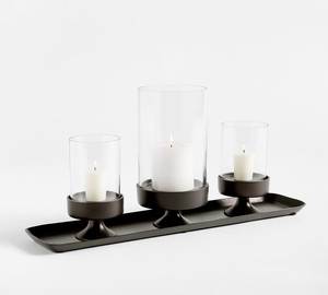 <b>Black</b> Aluminium <b>Candle</b> <b>Holder</b> Handmade Customized Metal <b>Candle</b> <b>Holder</b> For Home & Event Decoration Christmas <b>Candle</b> <b>Holders</b> - Product Image 1