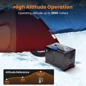 Riscaldatore ad Aria Diesel 5KW 12V con Telecomando, Quattro Fori per Riscaldamento Efficace di Auto, Camion, Autobus e Barche - Product Image 6